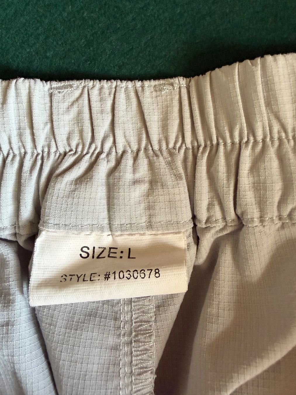 Mammut Pantaloni: MAMMUT  Wanderhose 3/4 Größe L   Farbe: Hellbeige – Usato da Interlaken venduto da Bona55 7