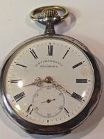 Taschenuhr  Priorita Silber 0,800  läuft