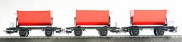 Märklin H0 2-Achs-Güterwagen-Set Kippwagen, 3x Art. 4513
