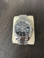 Rolex Datejust 41mm Stahl, Graues Zifferblatt, Top Zustand!
