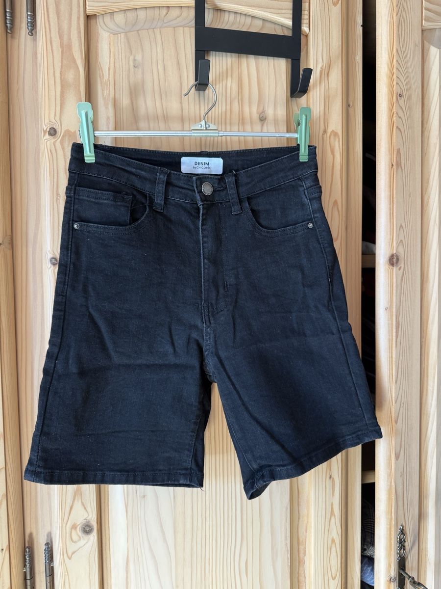 Jeans: Schwarze Jeans Shorts, Grösse 34 – Usato da Hergiswil NW venduto da kaufe_bei_kaufmann 3