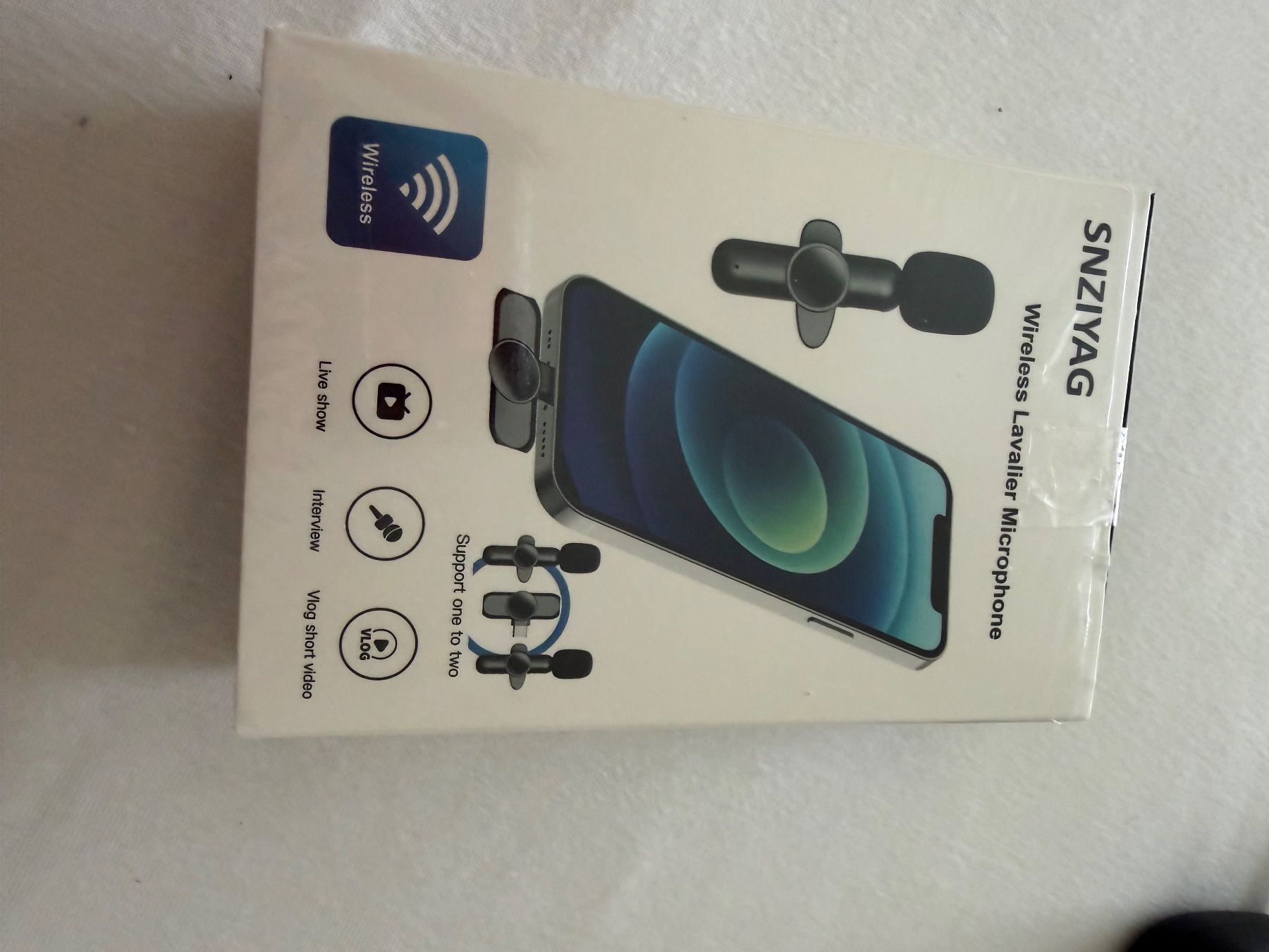 Mikrofone: Wireless Lavalier microphone neu – Neu und originalverpackt aus Allschwil von Figidindia