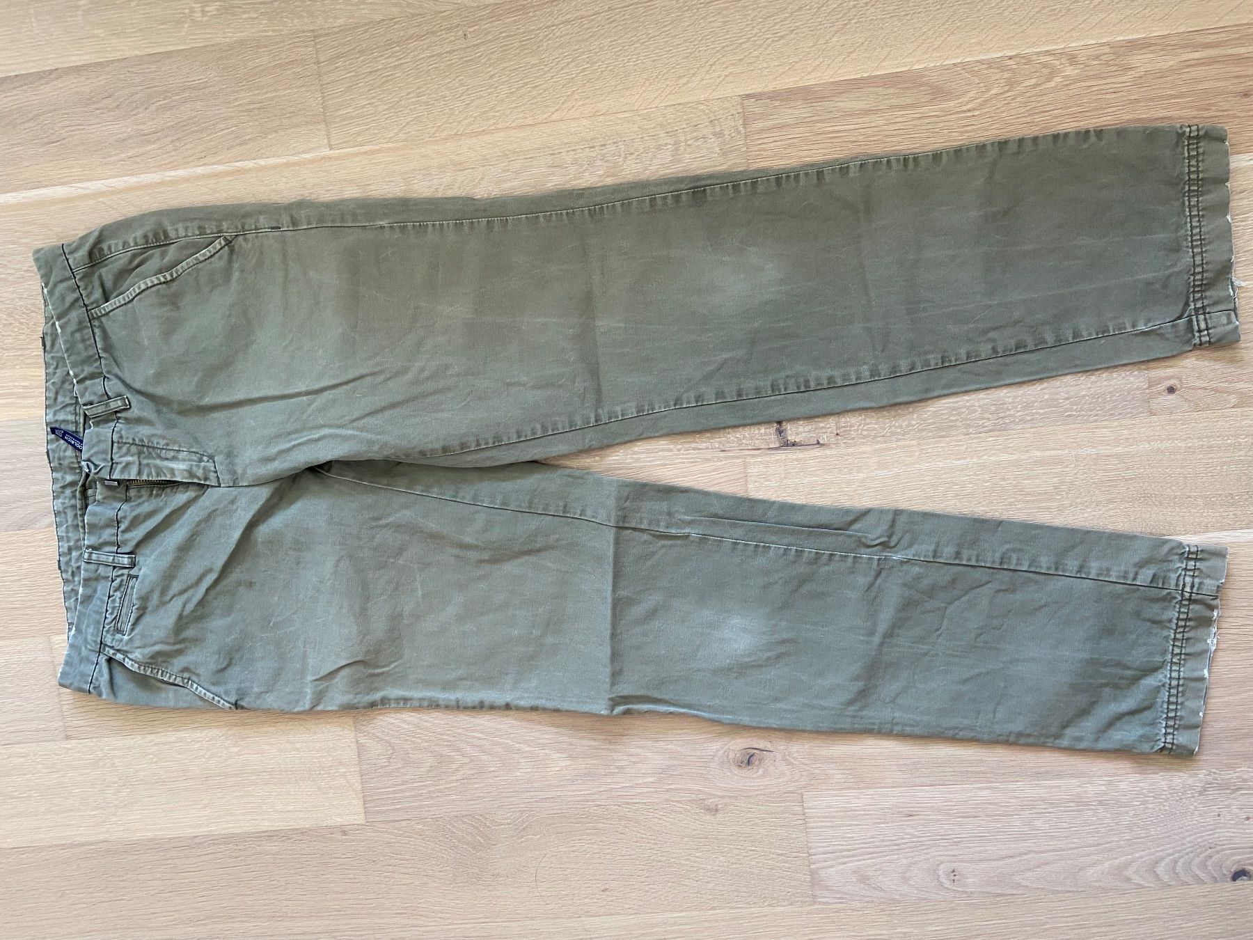 Woolrich Hosen: Woolrich Damen Gr. 27 khaki – Gebraucht aus Rebstein von bst_p292