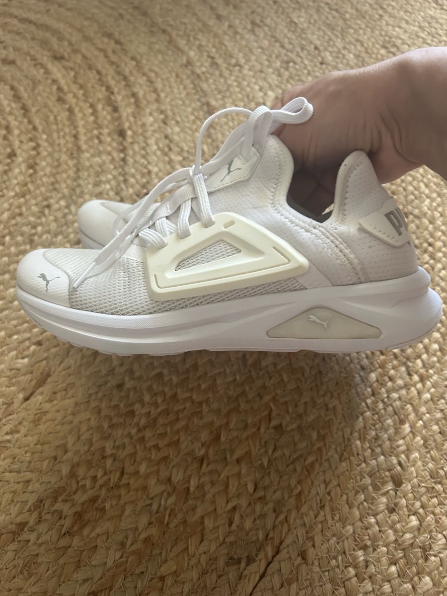 Puma Chaussures hommes: Puma Sneaker Gr. 36 Weiss  – D'occasion à Aarberg par lep_qc92 1