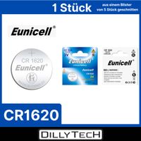 Eunicell CR1620 Knopfzellenbatterie - 1 Stk.
