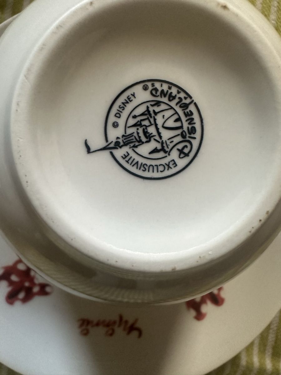 Disney Tazze: Minnie waltdisney Tasse mit Unterteller – Usato da Uster venduto da bek_v2ct 1