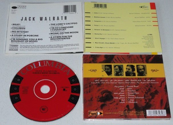 CD: 4CD's - Bruno Steffen, Jack Walrath, Essam Rafea, Ellington – Usato da Unterbäch venduto da hiliq 1