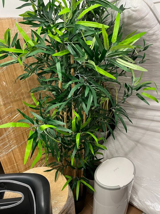 4 Künstliche Pflanzen Im Set - Deko Topfpflanzen Für Zuhause