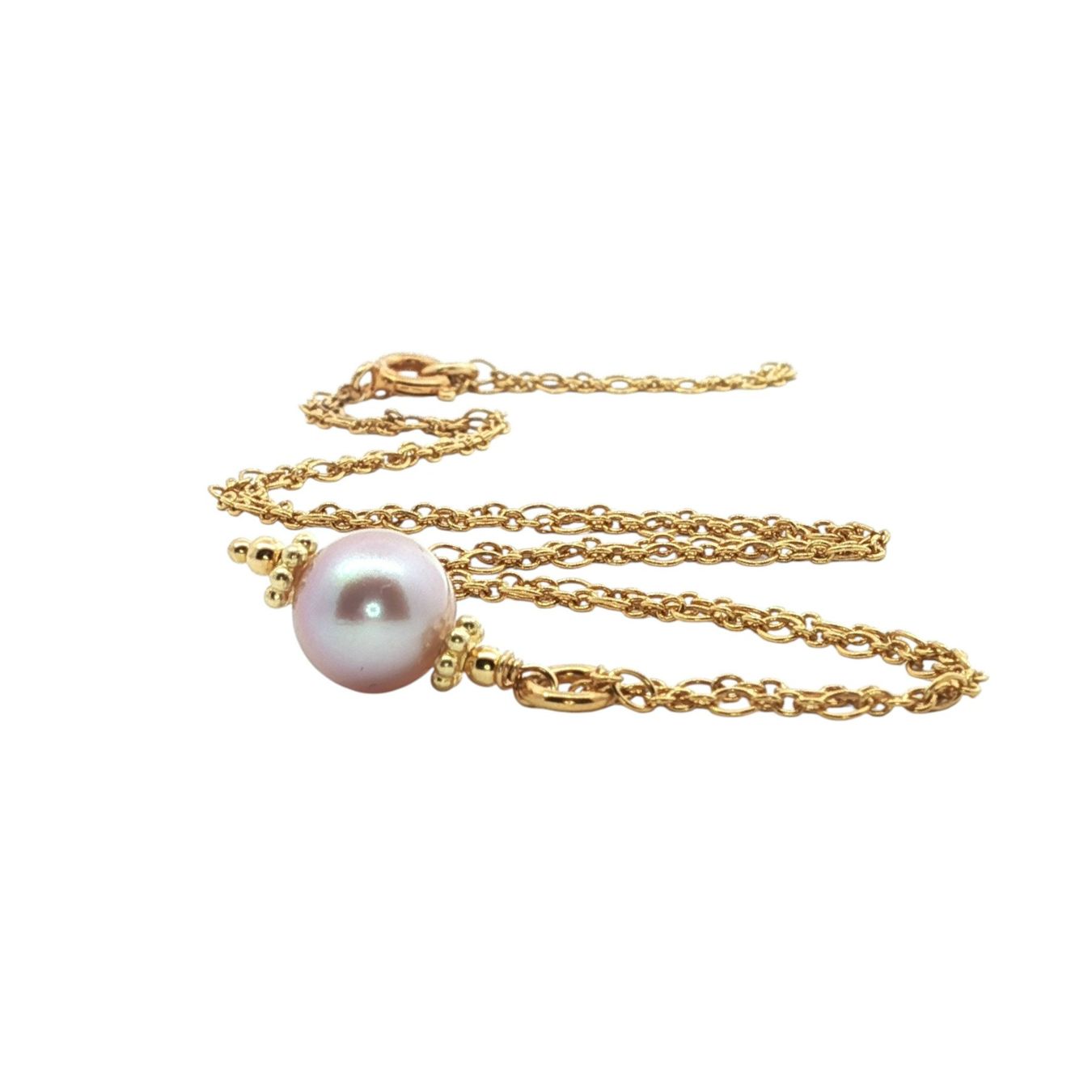 Olga Ribler Catenine: Silberkette mit Perle by Olga Ribler – Nuovo (secondo la descrizione) da Luzern venduto da Schmuckoutlet 2