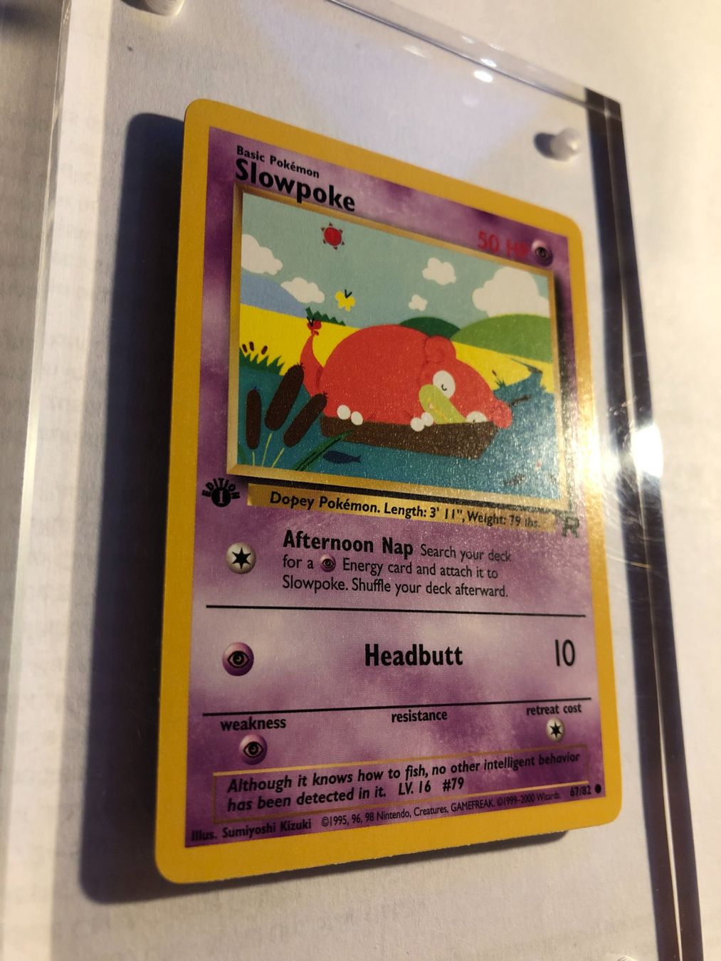 Carte collezionabili: Slowpoke 1st Team Rocket - MINT - ab 1.- – Usato da Giubiasco venduto da dan_pr8b 1