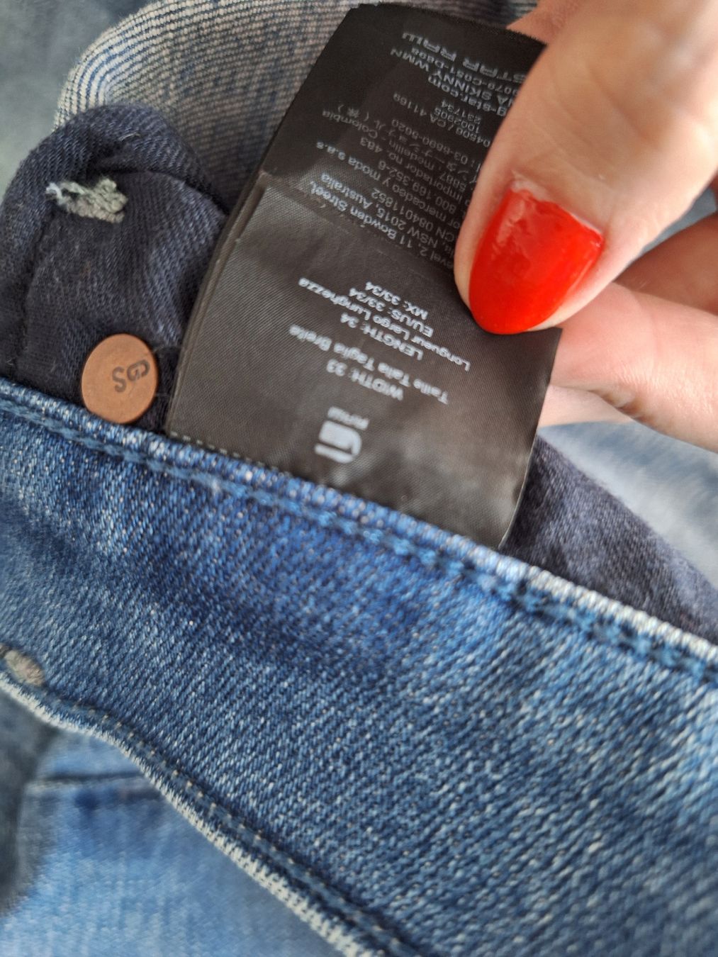 G-Star Jeans: Jeans G-Star RAW 33/34  – Usato da Langnau im Emmental venduto da the_countess 3