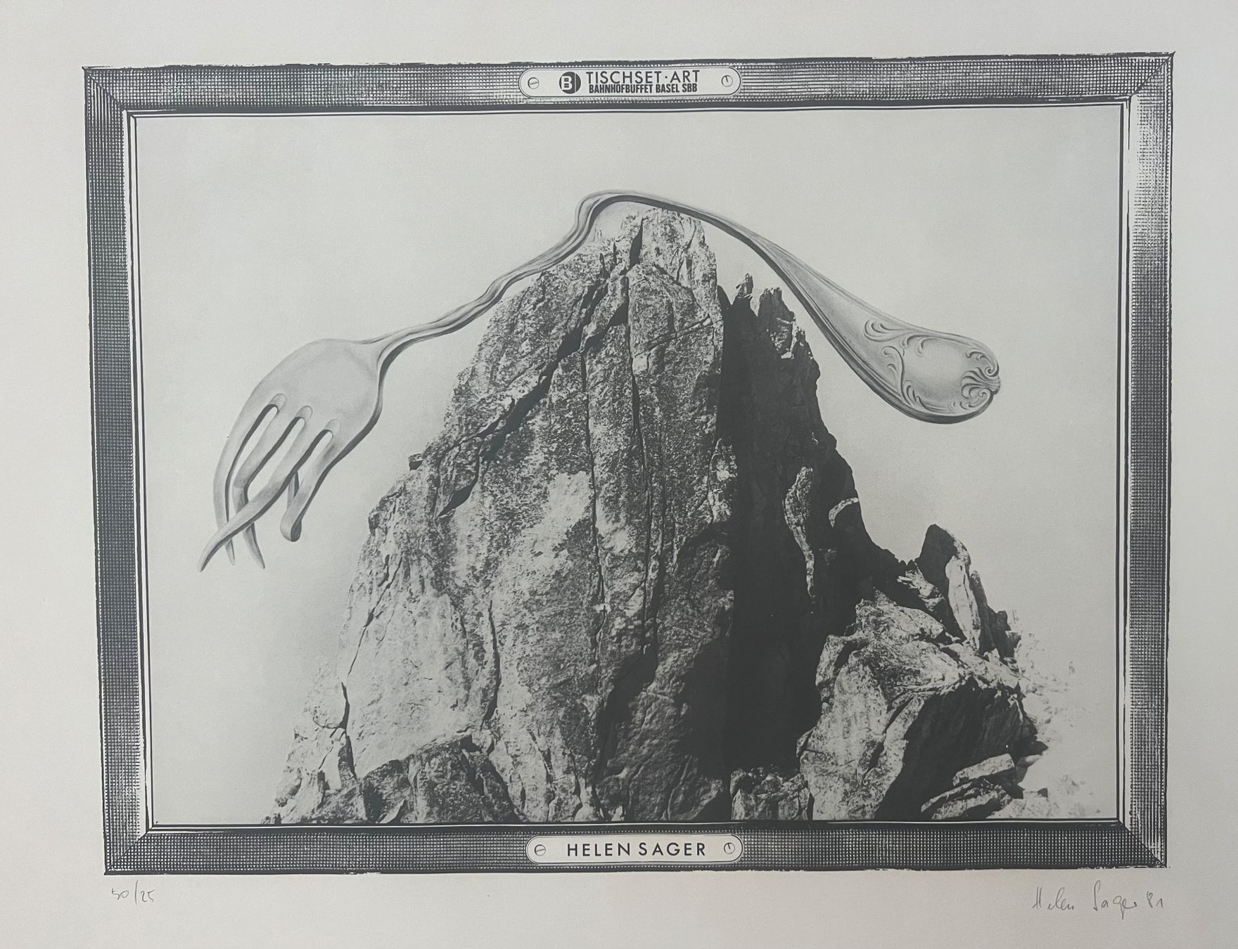 Grafiken & Lithographien: Helen Sager, handsigniert, nummeriert – Gebraucht aus Rain von Pic-Ass