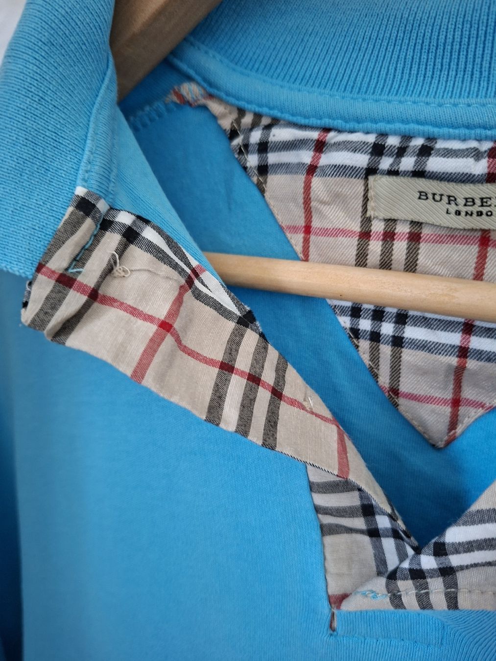 Burberry Magliette Polo: Polo Burberry turquoise, taille M,  – Usato da Renens VD venduto da ser_j2fn 9