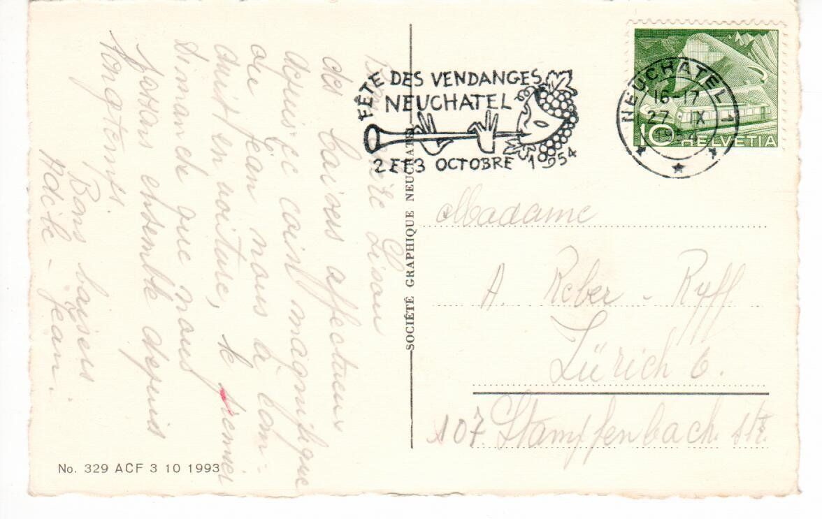 Cartes postales: Gorges de l`Areuse Saut de Brot – D'occasion à Wolhusen par Curver9 1
