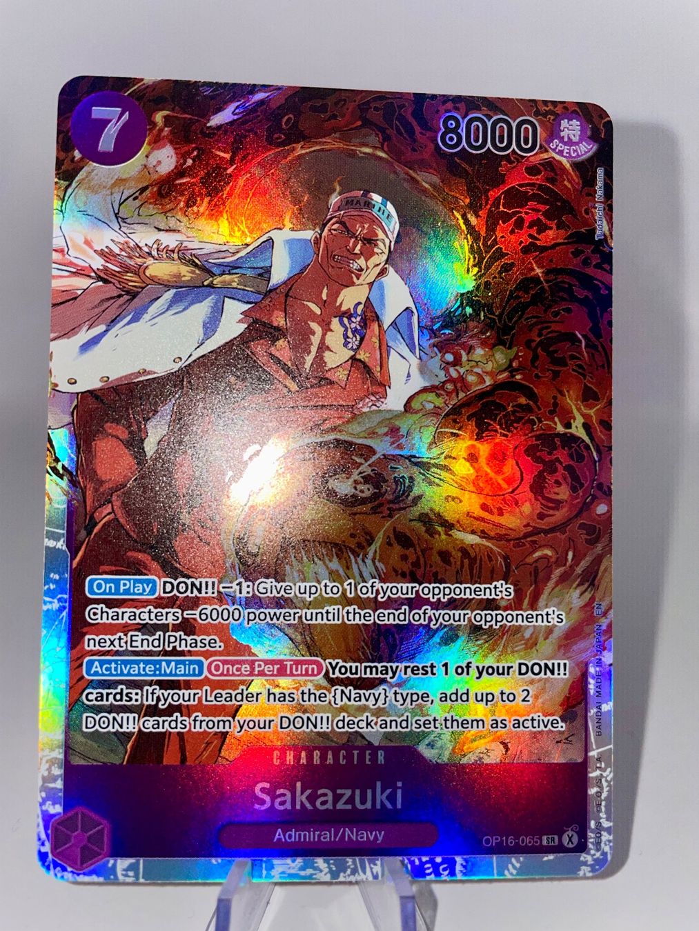 Bandai Carte collezionabili: One Piece OP16 Bundle 4x cards, D.Ace SEC Sakazuki SR & more – Usato da Biel-Benken BL venduto da Needthis 2