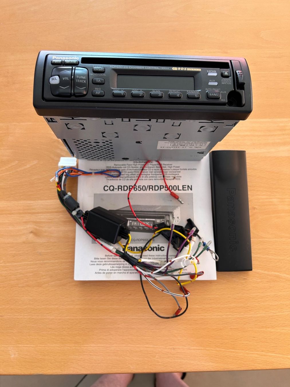 Panasonic Radio: Panasonic CQ-RDP650LEN – Usato da Schönenberg ZH venduto da Bestucanget 1