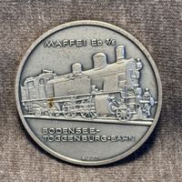 Medaille Dampflokfest Degersheim 1972 Bodensee-Toggenburg-Ba