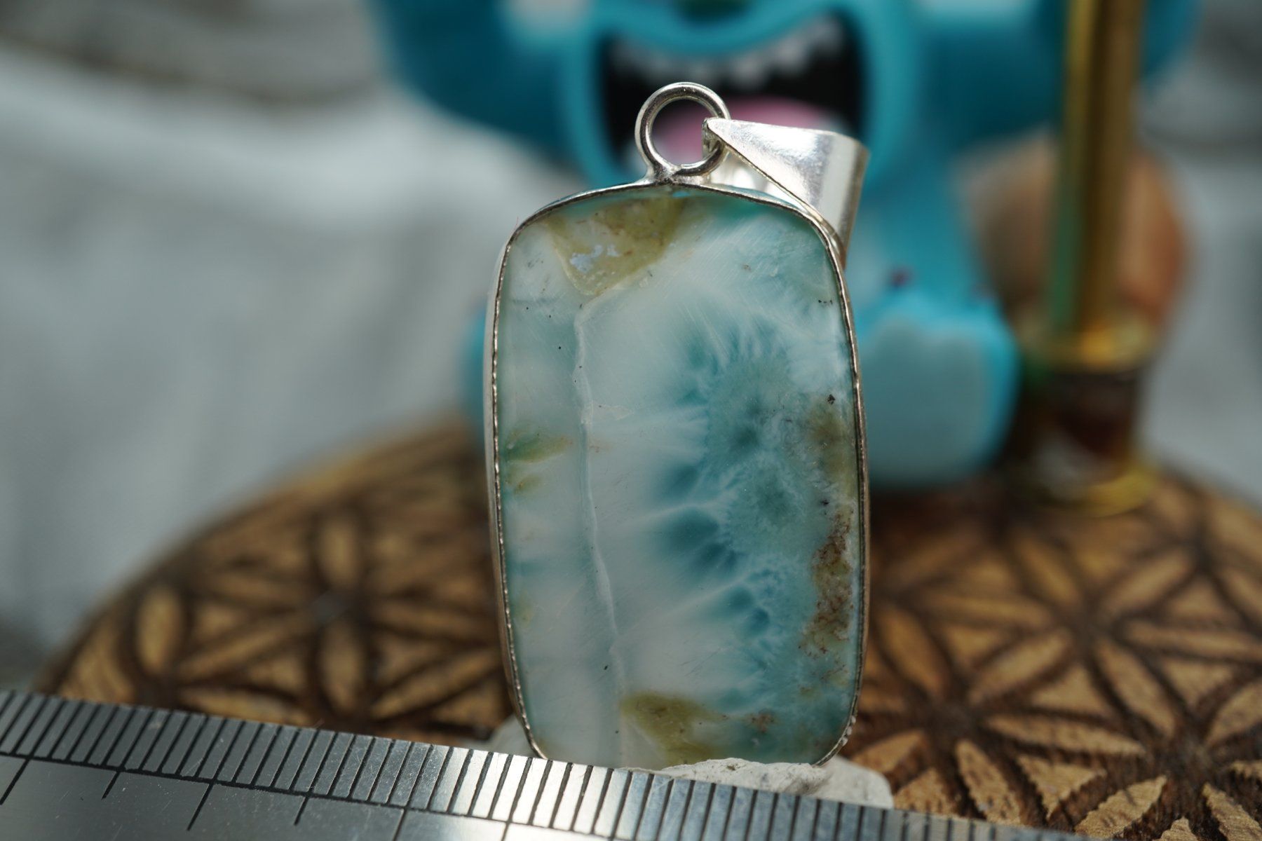 Mineralien & Heilsteine: Larimar   Wunderschön    Anhänger   by  "TOPSTONE" ab 1.- – Neu und originalverpackt aus Eschenbach SG von topstone 4