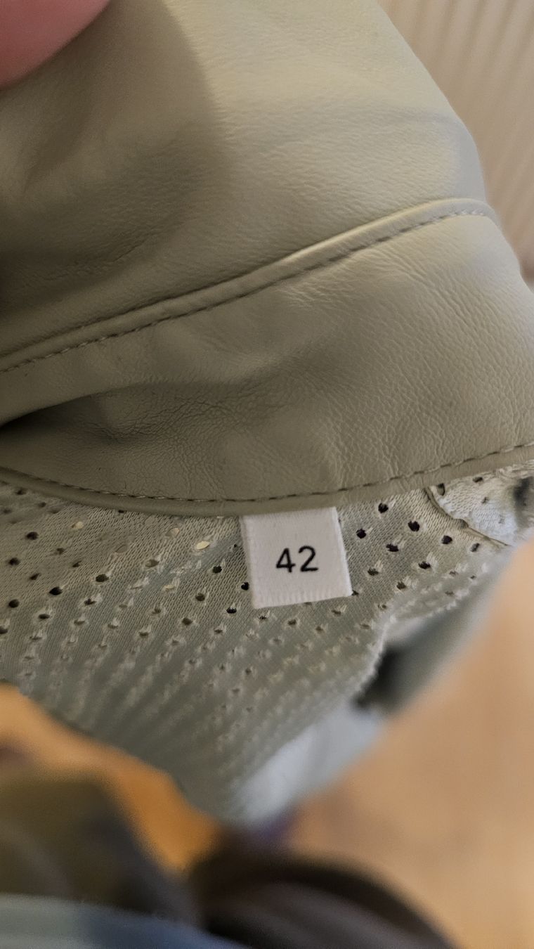 Camicette: OPUS Hemd Bluse Gr. 42,Lederimitat – Usato da Bern venduto da Oscarella 4