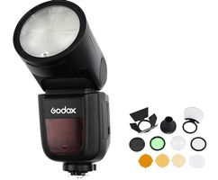 Godox Speedlite V1 Sony Accessories Kit, Aufsteckblitz