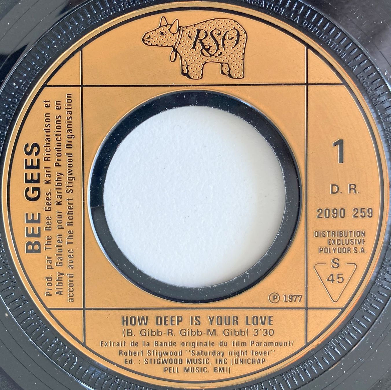 Dischi in vinile: BEE GEES - HOW DEEP IS YOUR LOVE – Usato da Bottens venduto da hotter-than-hell 2