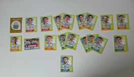 19 Panini Sticker Argentinien 2026 mit Lionel Messi