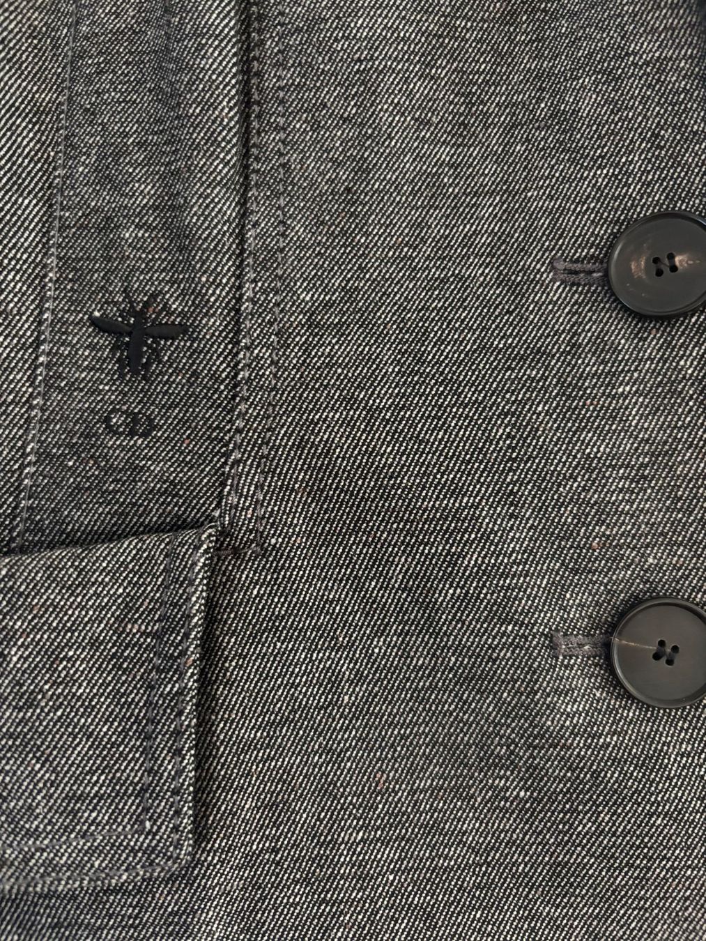 Dior Giacche: DIOR  BAR Blazer elast. denim grau 34 – Usato da Herrliberg venduto da mayfi 5