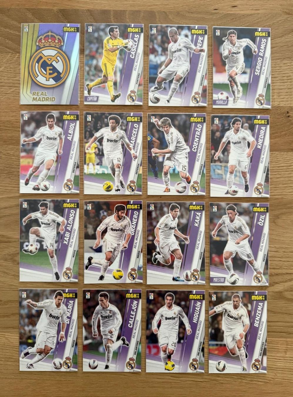 Panini Carte collezionabili: PANINI MEGACRACKS 2012-2013 REAL MADRID – Usato da St. Gallen venduto da Matrix023
