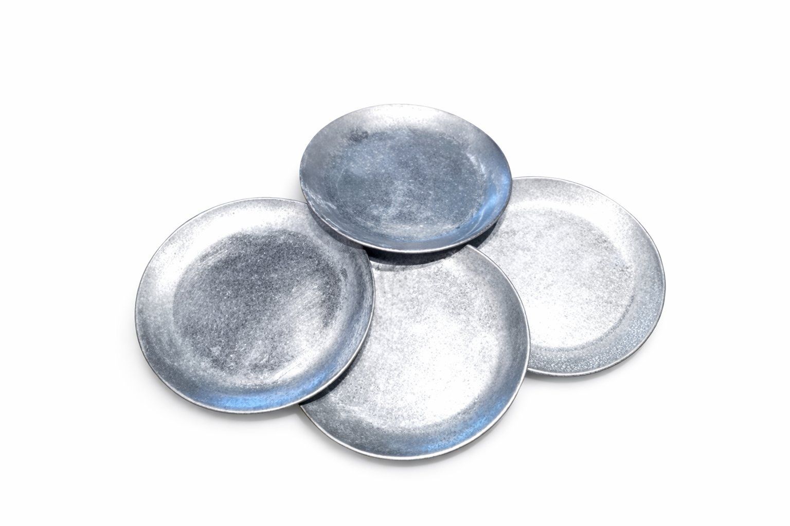 Tutte le decorazioni: 4x Deko Teller Silber Tischdekoration Set – Nuovo (secondo la descrizione) da Fully venduto da VaneaSelection 1