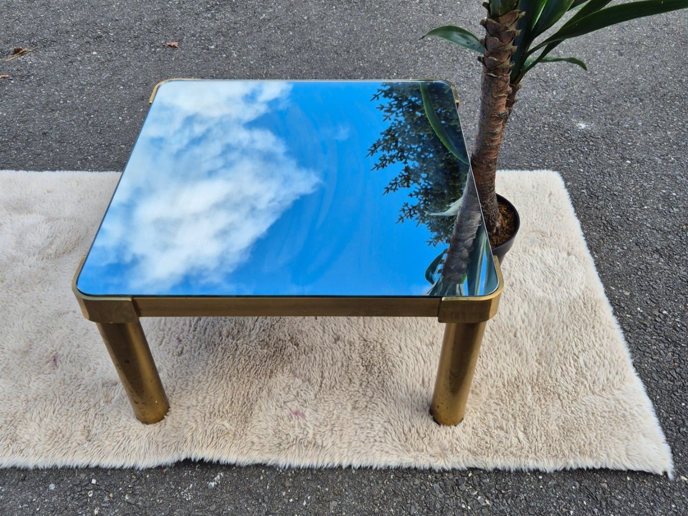 Tavoli: Table basse styles Hollywood Regency années 1970 – Usato da Fully venduto da tameab 2