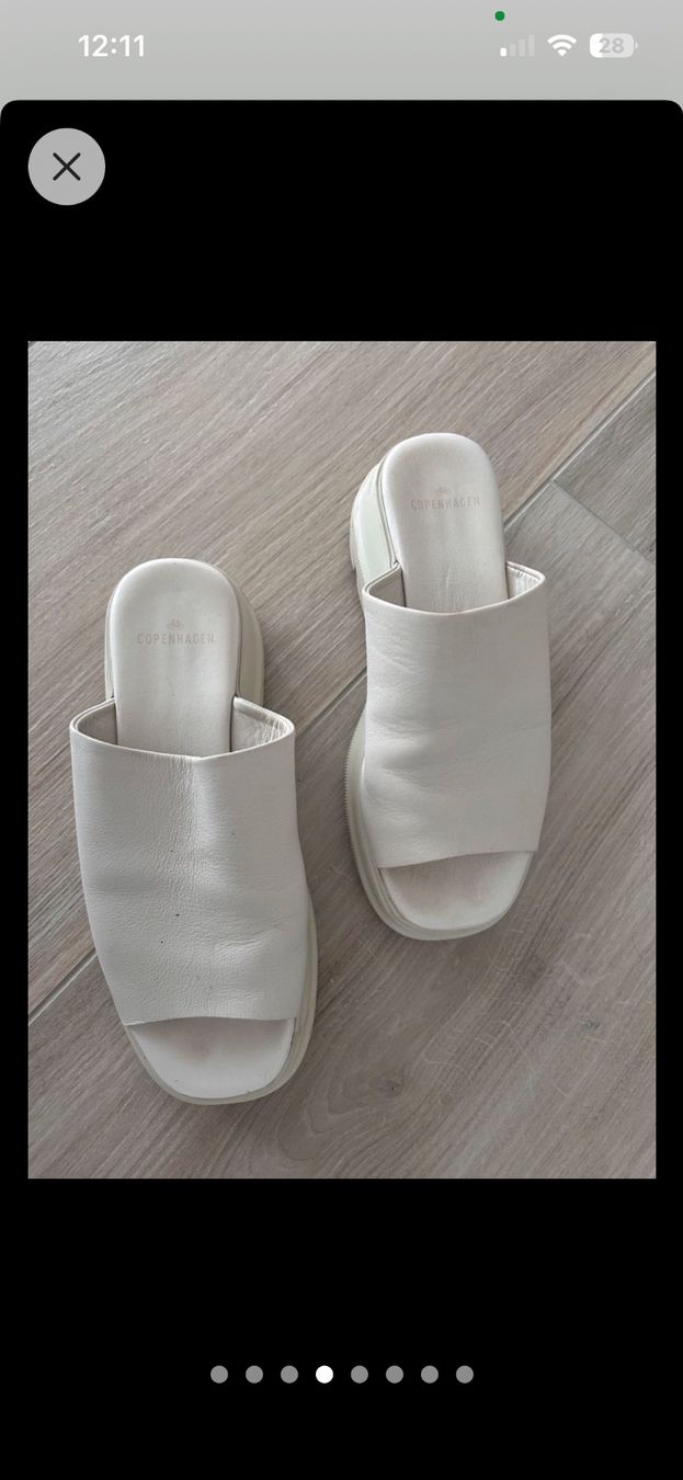 Copenhagen Scarpe da donna: Copenhagen Studios CPH231 Sandalen, vitello eggshell -Gr. 38 – Usato da Muralto venduto da eva_bjp2 2