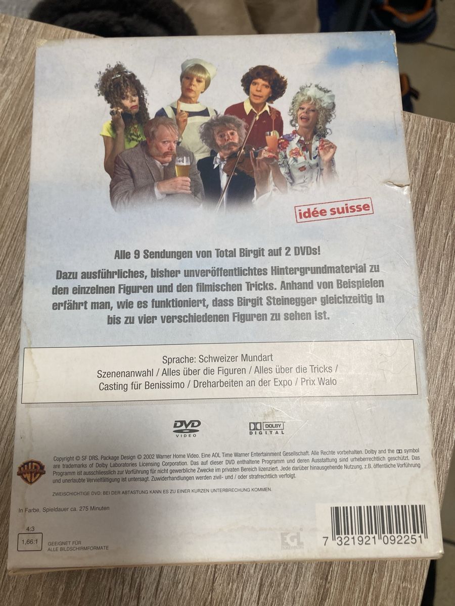 Tutti i DVDs: DVD( kein bluray) Total Birgit 9folgen mit extras – Usato da gretzenbach venduto da mic_cvj6 1