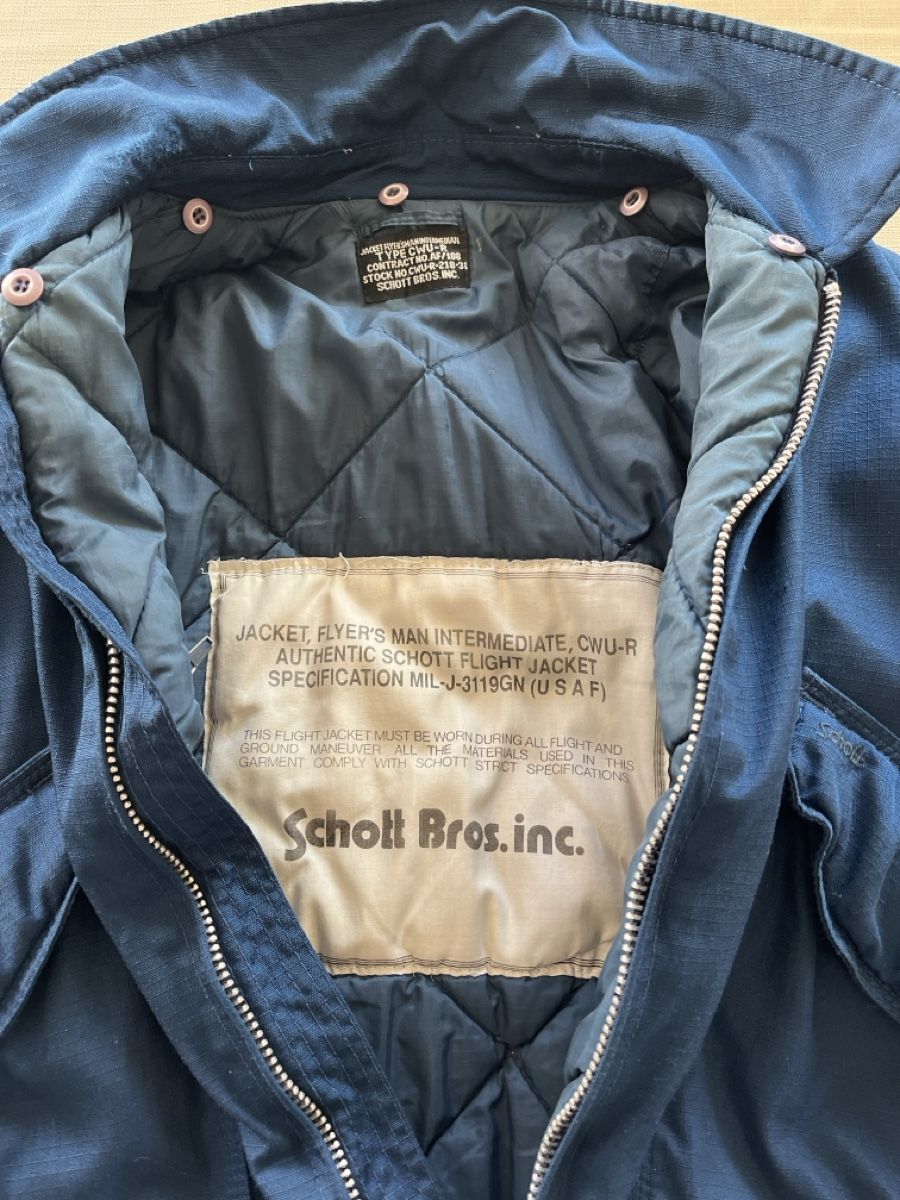Giacche: Original Schott Bomberjacke – Usato da Colombier NE venduto da andpsykz3 1