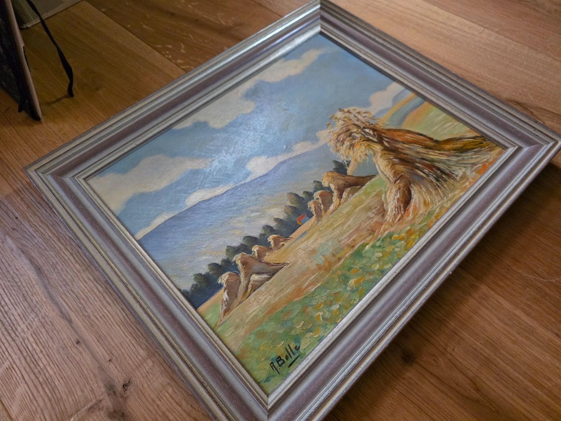 Gemälde: Gemälde Bild - signiert R. Bolle 1946 – Gebraucht aus Walterswil BE von Lonitti 6