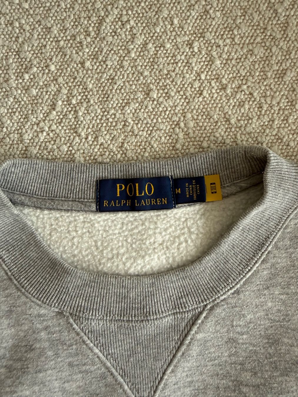 Polo Ralph Lauren Pullover & Sweatshirts: Polo Ralph Lauren Polo Bear Pullover, Grösse M, grau – Gebraucht aus Winterthur von Louvre91 1
