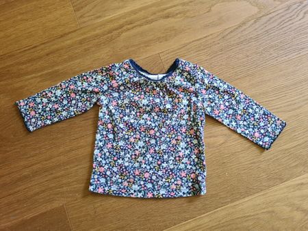 Langarmshirt Carter's Blumenmuster Grösse 80 