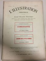 ILLUSTRATION THEATRALE # 220 aug 24 1912 Michelin commercial