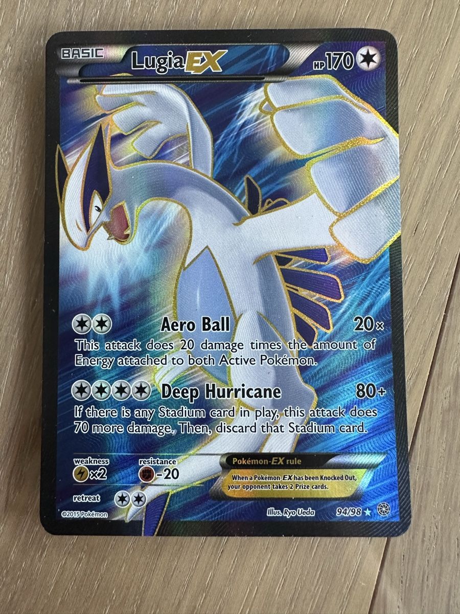 Pokémon Sammelbilder & Trading cards: Lugia Ex Full Art – Gebraucht aus vouvry von YoLaz