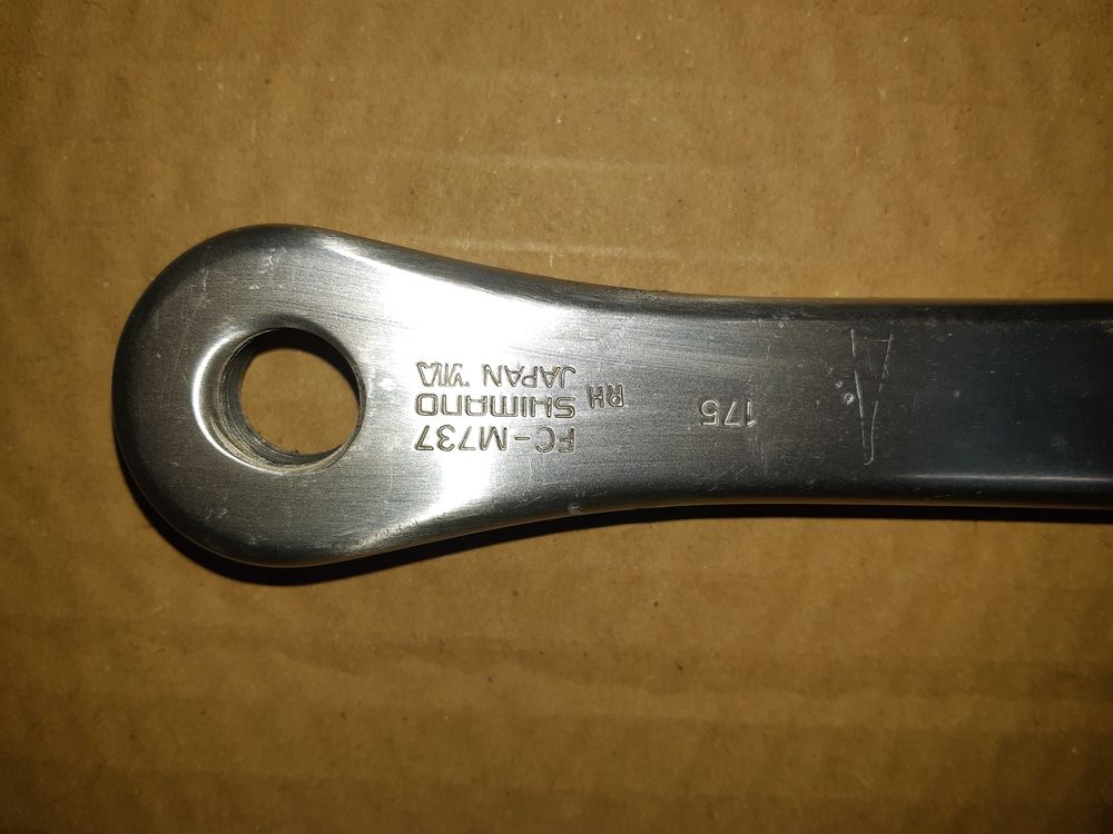 Shimano Ersatzteile: Pédalier VTT Shimano FC-M737, vintage pour collectionneur – Gebraucht aus Confignon von cha_8bw2 2