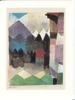 DK Paul Klee, Föhn im Marc'schen Garten, 1915