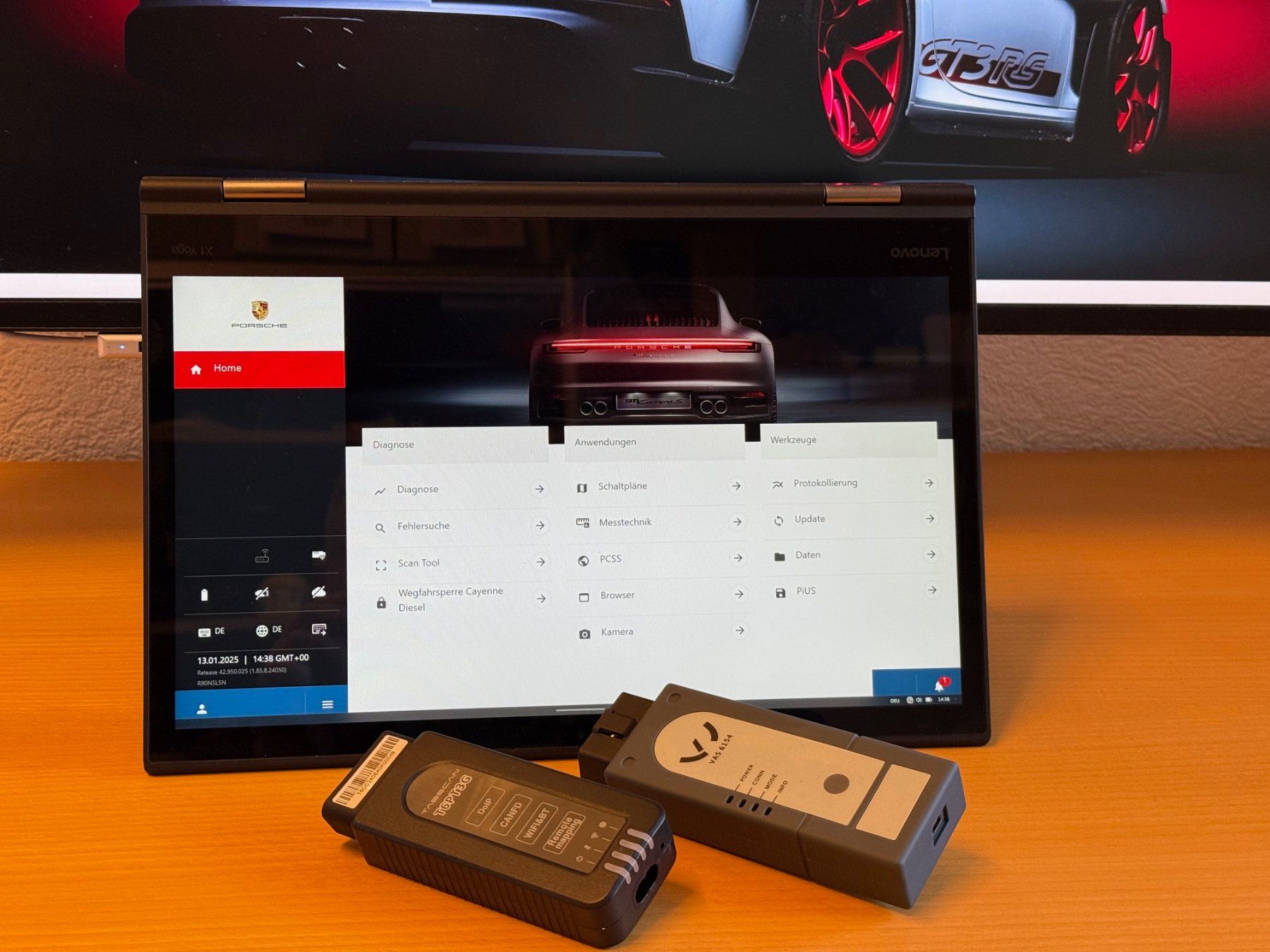 Misurare: PORSCHE PIWIS 4 Diagnose Tester – Usato da Lyssach venduto da 991.1 7