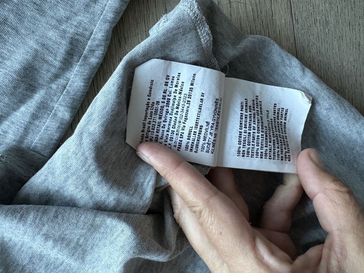 Miu Miu Tops: Miu Miu longsleeve - cotton, grey – Gebraucht aus Nyon von My_wardrobe 6