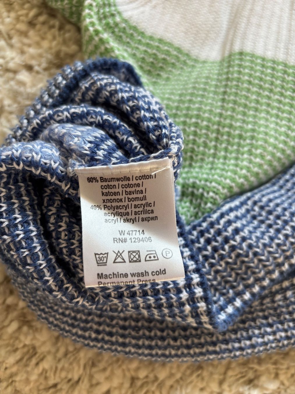 Maglioni & Felpe: Leichter Häkelpullover Gr 40 – Usato da Laufenburg venduto da VintageMuesli 4
