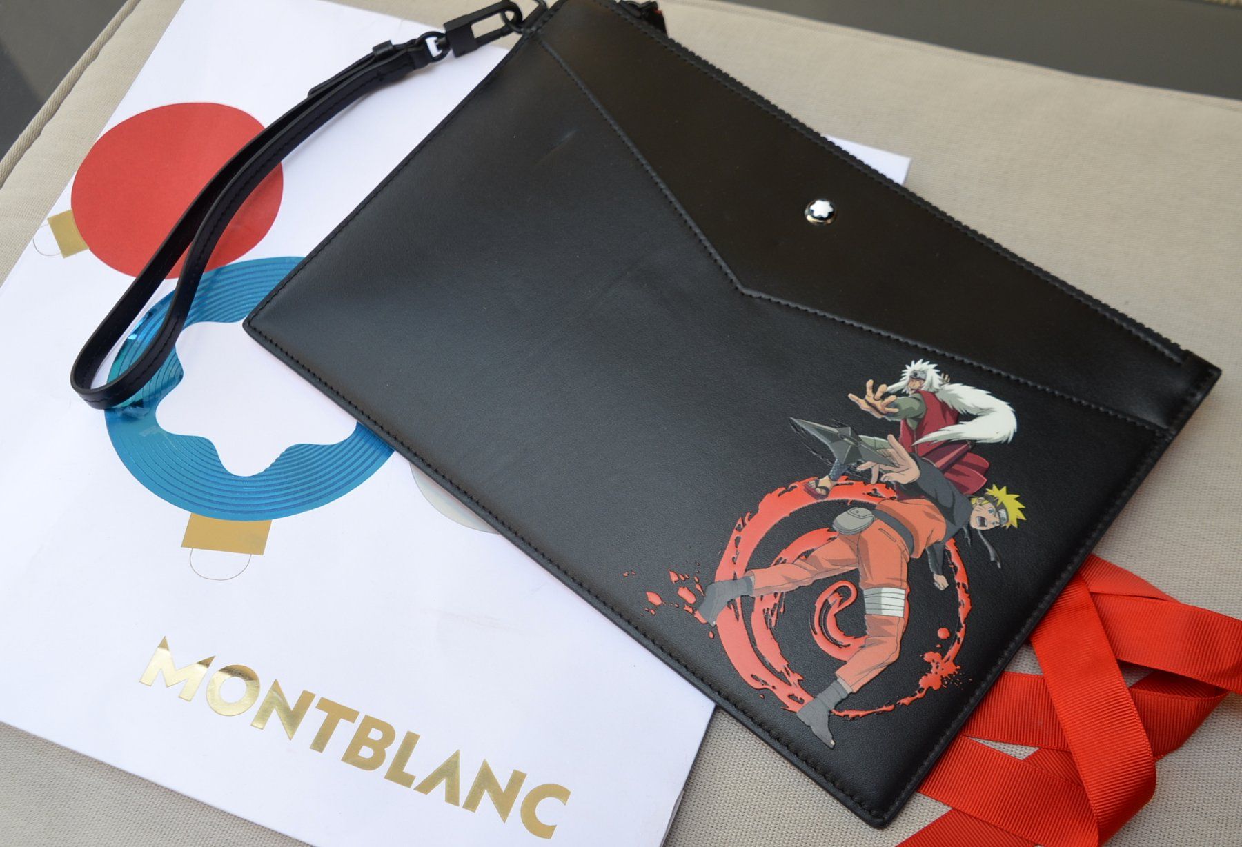 Montblanc Borse: Montblanc X Naruto Pouch Pochette Tasche – Usato da Collonges venduto da Auganien 3