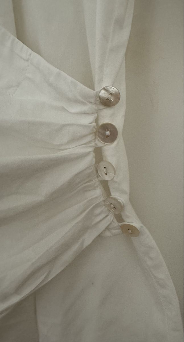 Max Mara Camicette: Max Mara elegant white shirt 🤍 – Usato da Zürich venduto da pulapula 4