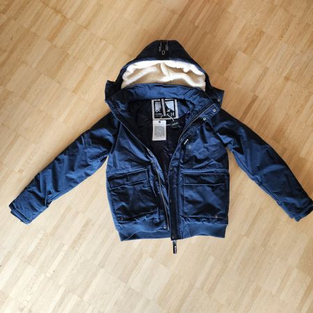 Warme Herren Winterjacke Hailys Neu Grösse M navy