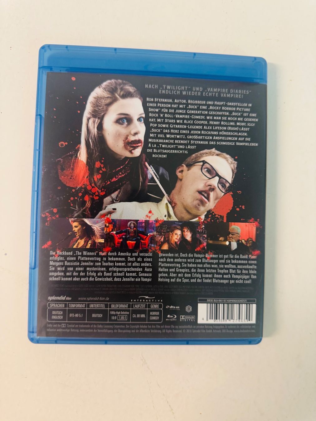 Tutti i DVDs: SUCK (BLU-RAY) VERGRIFFEN – Usato da Basel venduto da san_2qlq 1
