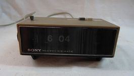 SONY Digimatic 8RC-25 Radiowecker Klappzahlen Wecker 70er
