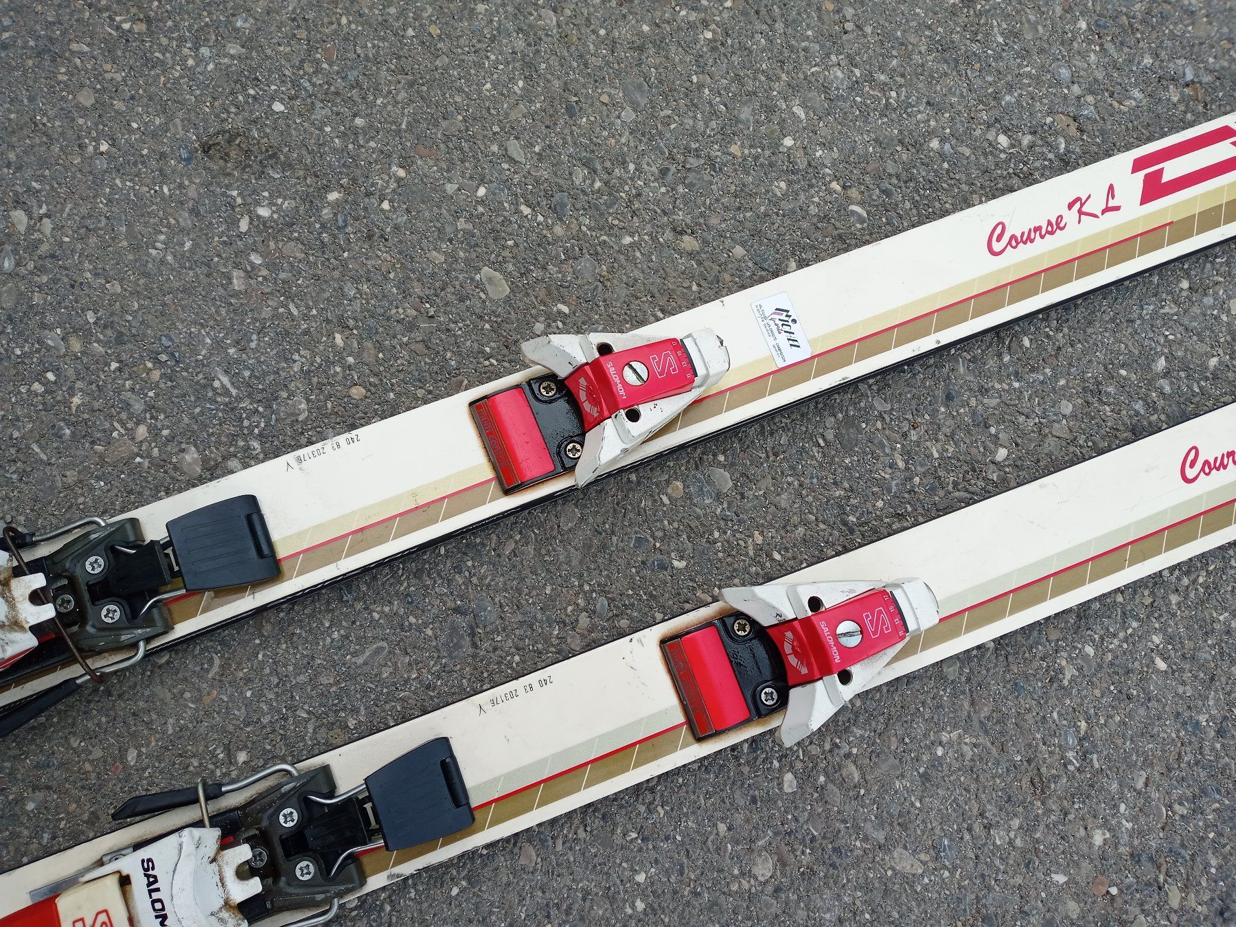 Sci: Vintage Ski Dynastar Course KL 240cm – Usato da Prez-vers-Siviriez venduto da Monija70 2