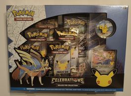 Pokémon 25th Celebrations Zacian Deluxe Pin Collection EN